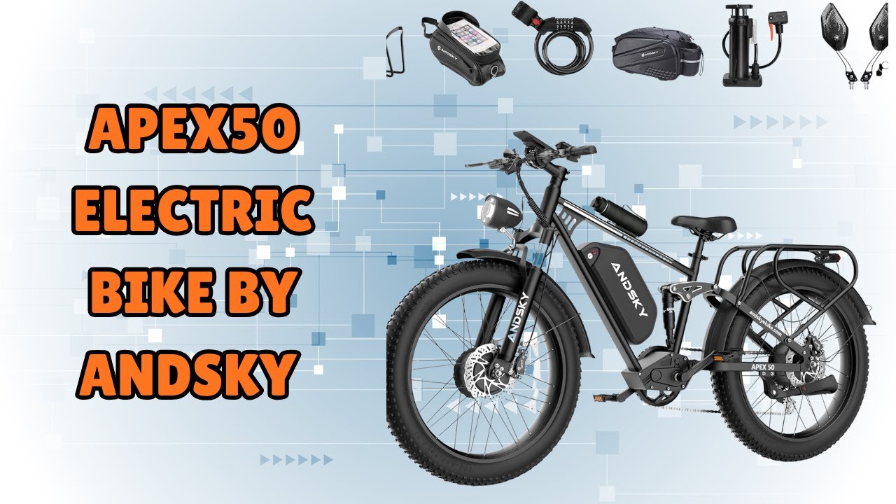 ANDSKY Apex50 Electric Bike – Why It’s A Game Changer For Riders – REVIEW
