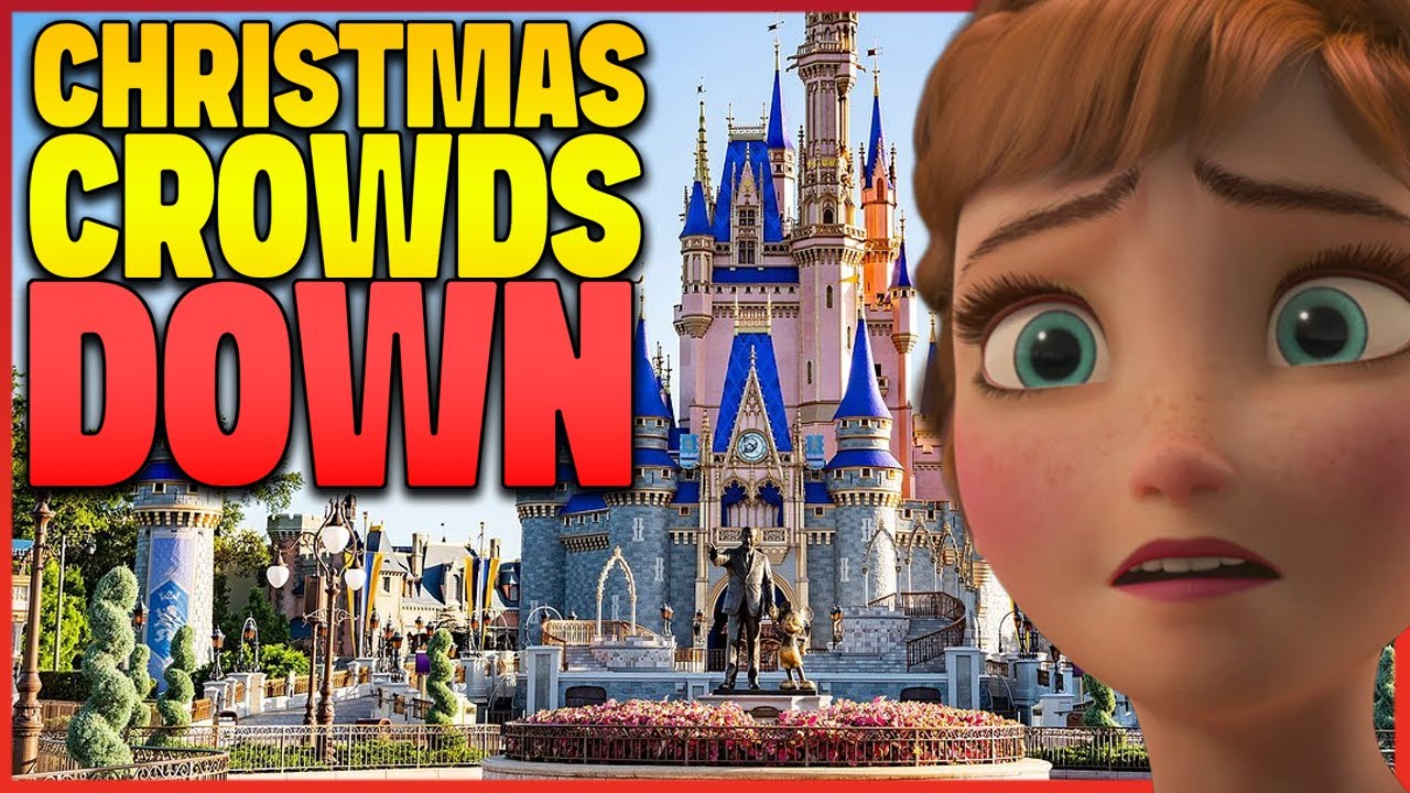Christmas Crowds at Disney World Are DOWN AGAIN?! Why Is Magic Kingdom EMPTY?