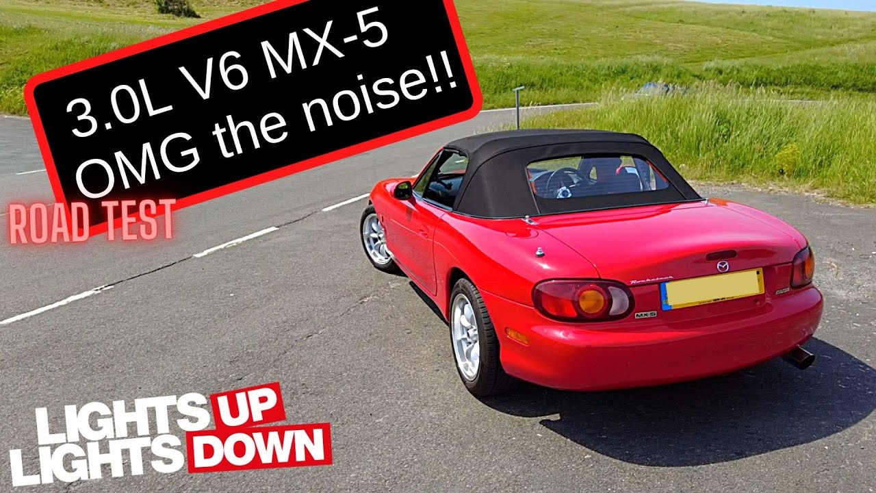 3.0L V6 swapped MX5 Rocketeer - our thoughts!