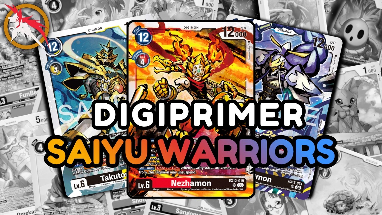 DIGIPRIMER: SAIYU WARRIOR &bull; EX12 Digimon TCG