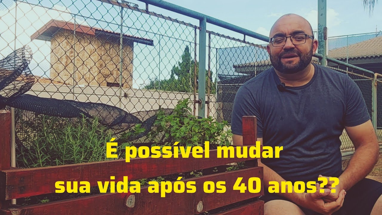 Mudança de rotina após os 40 anos e suas dificuldades.