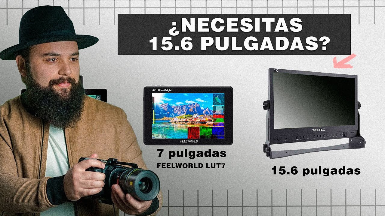 🔴 Review Monitor SEETEC  Profesional para V&iacute;deo | &iquest;Necesitas 15.6 pulgadas?