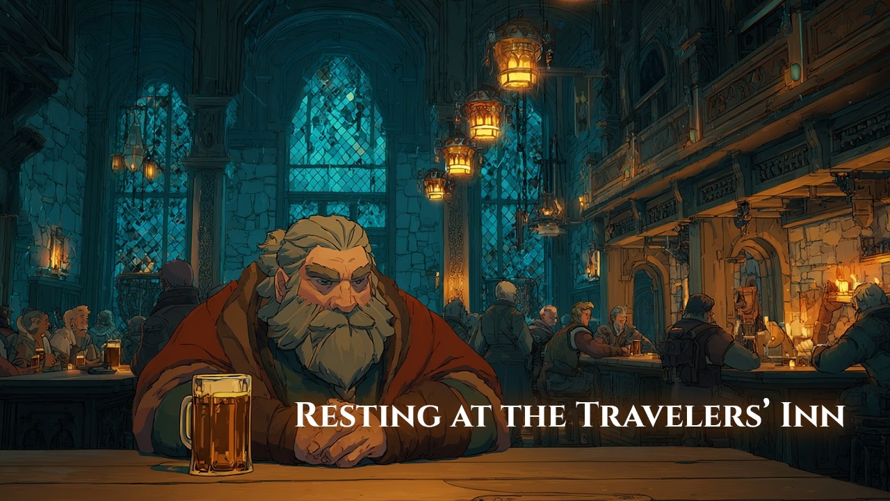 Resting at the Travelers’ Inn | Medieval Ambience & Lute Music