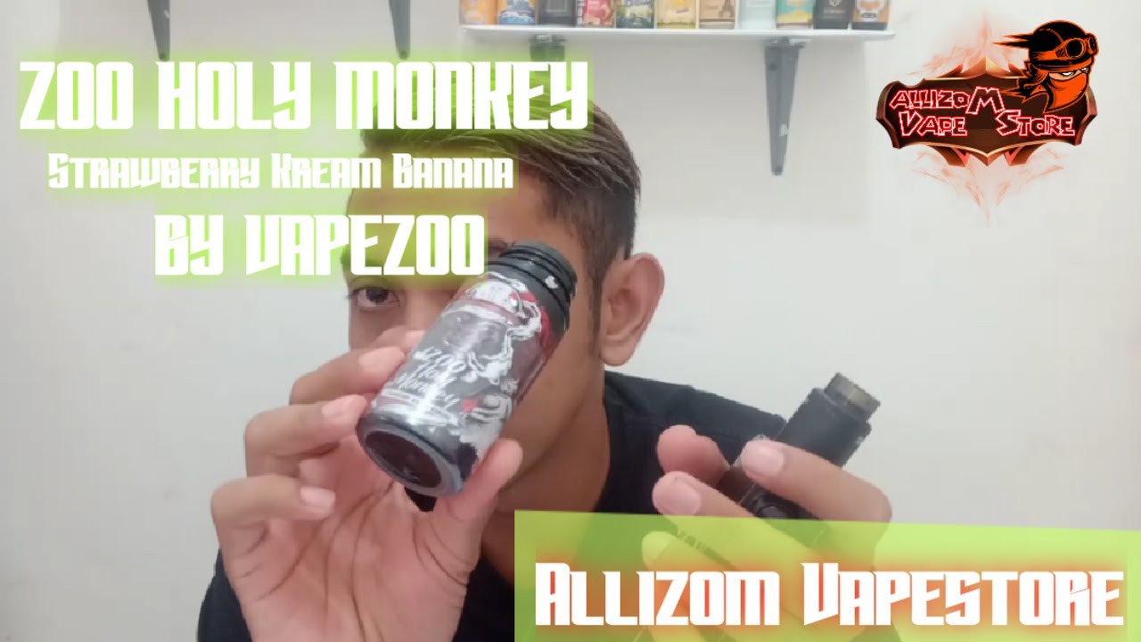 Zoo Holy Monkey Strawberry Kream Banana by Vapezoo