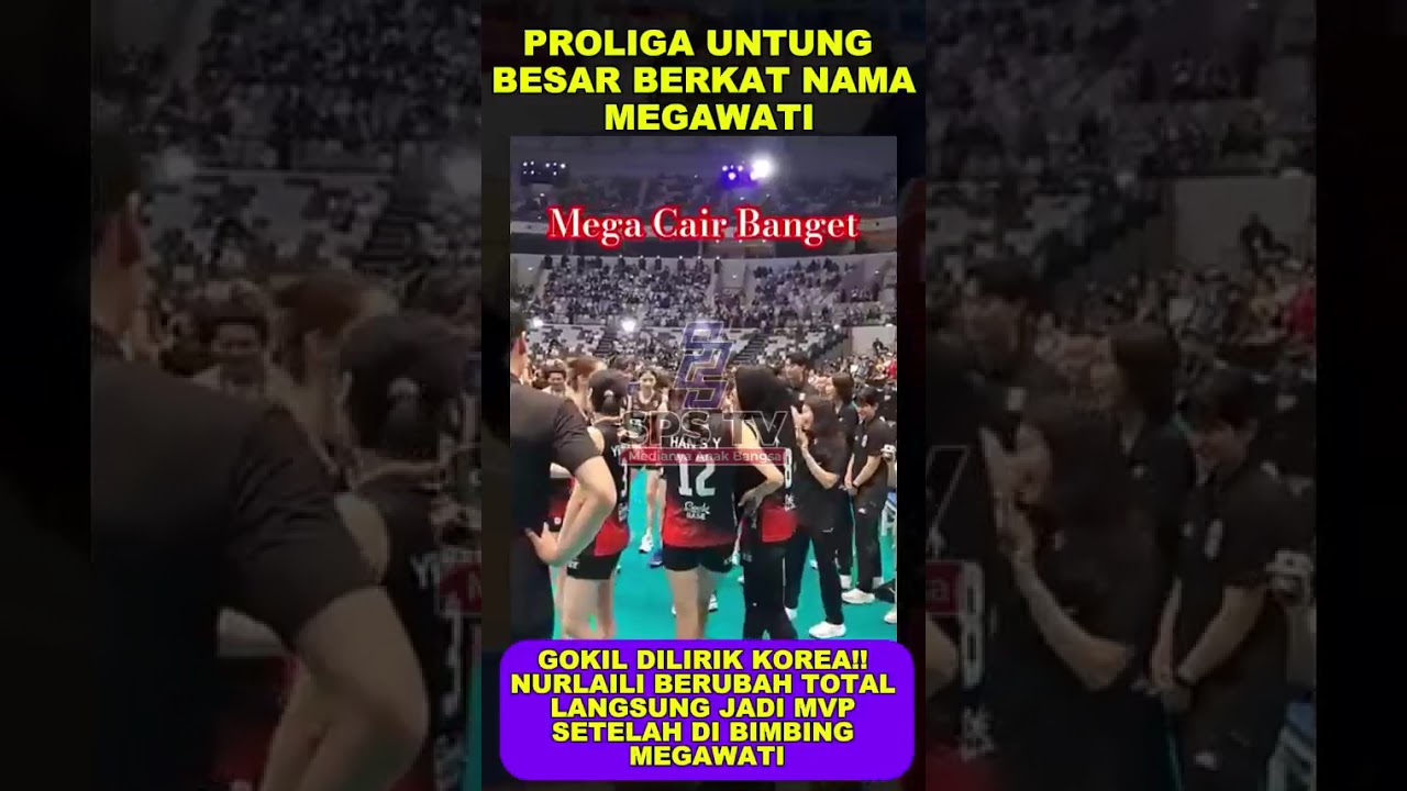 NURLAILI DILIRIK KOREA BERKAT MEGA 