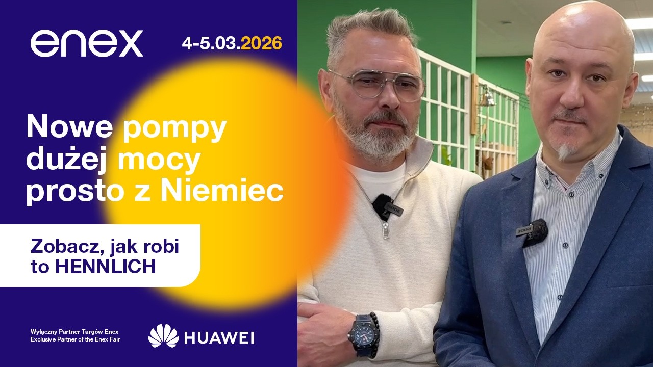 ENEX 2026 🌍 Nowe pompy dużej mocy prosto z Niemiec - zobacz, jak robi to HENNLICH