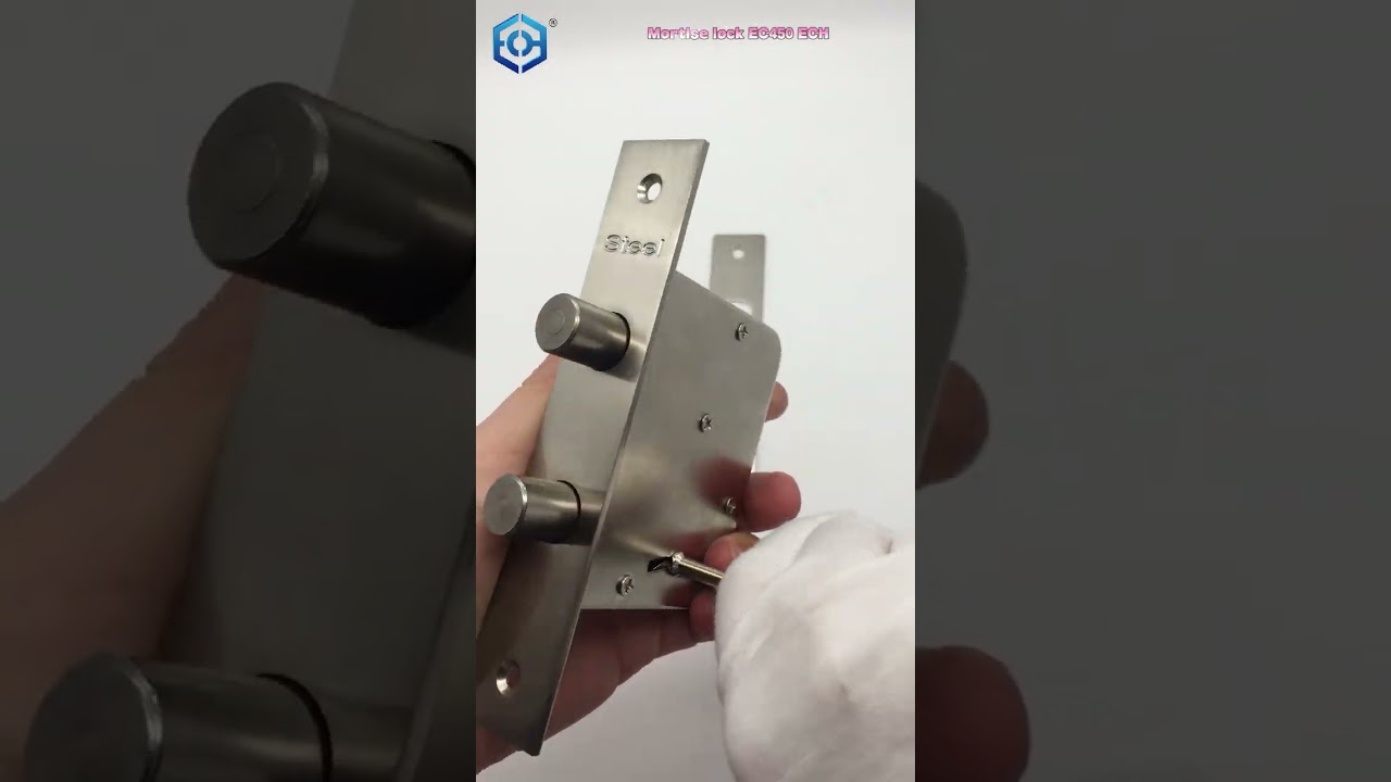 EC450 Argentina Uruguay Zinc Alloy Latch Double Round Deadbolt Door Lock