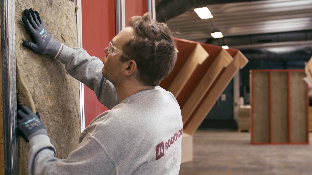 Isolering af skillev&aelig;g med ROCKWOOL Skillev&aelig;gsbatts