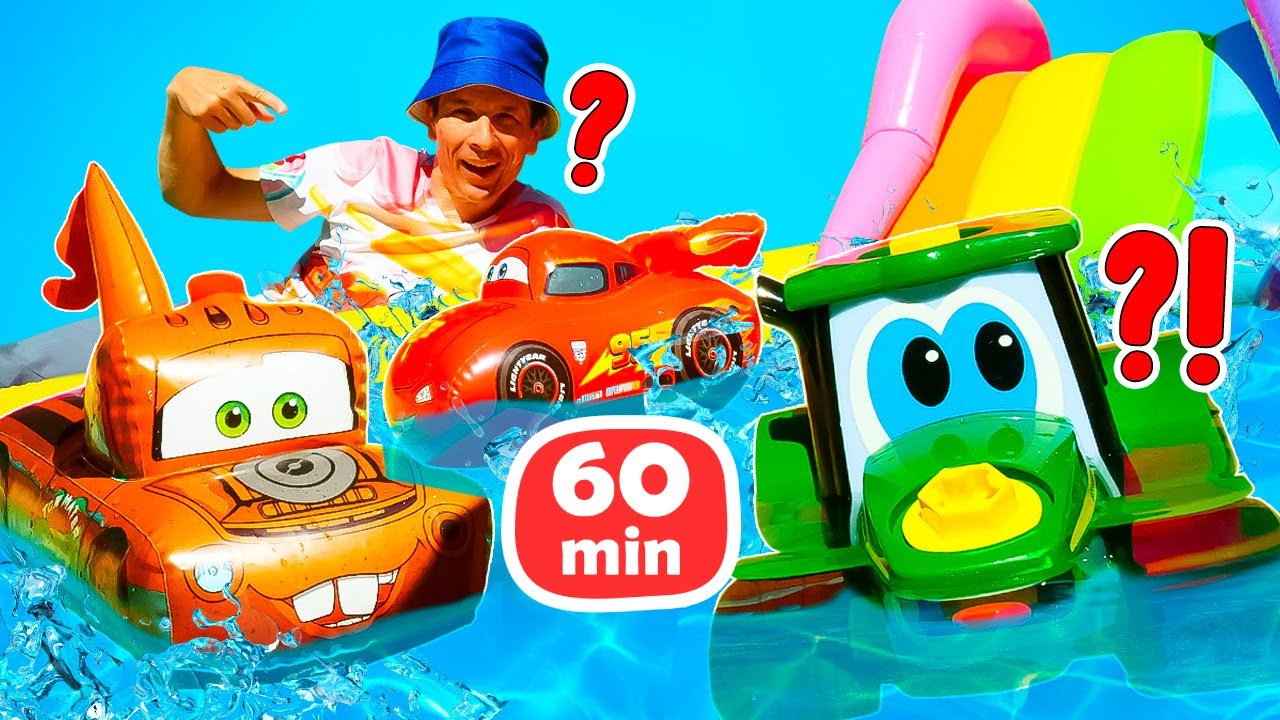 Aventures d’été de Johnny le tracteur🌞 Mission balles, fête surprise et jeux dans l’eau !