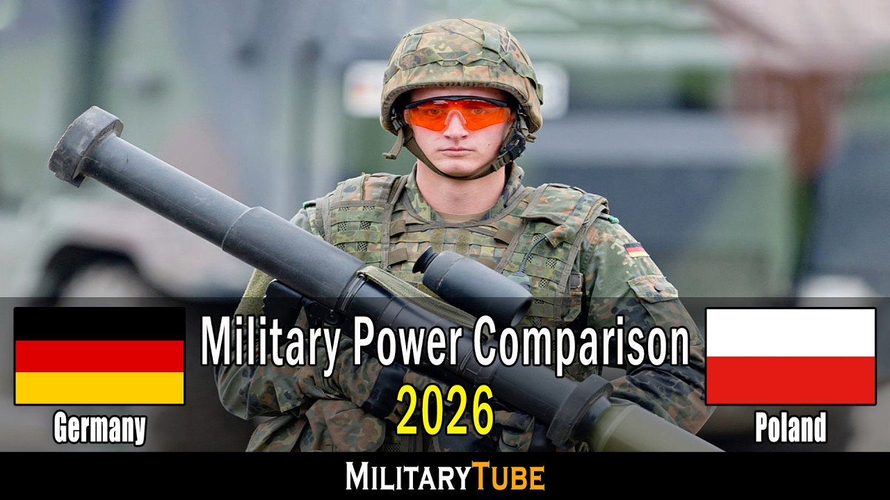 Poland vs Germany Military Power Comparison 2026 | Germany vs Poland Military Power 2026