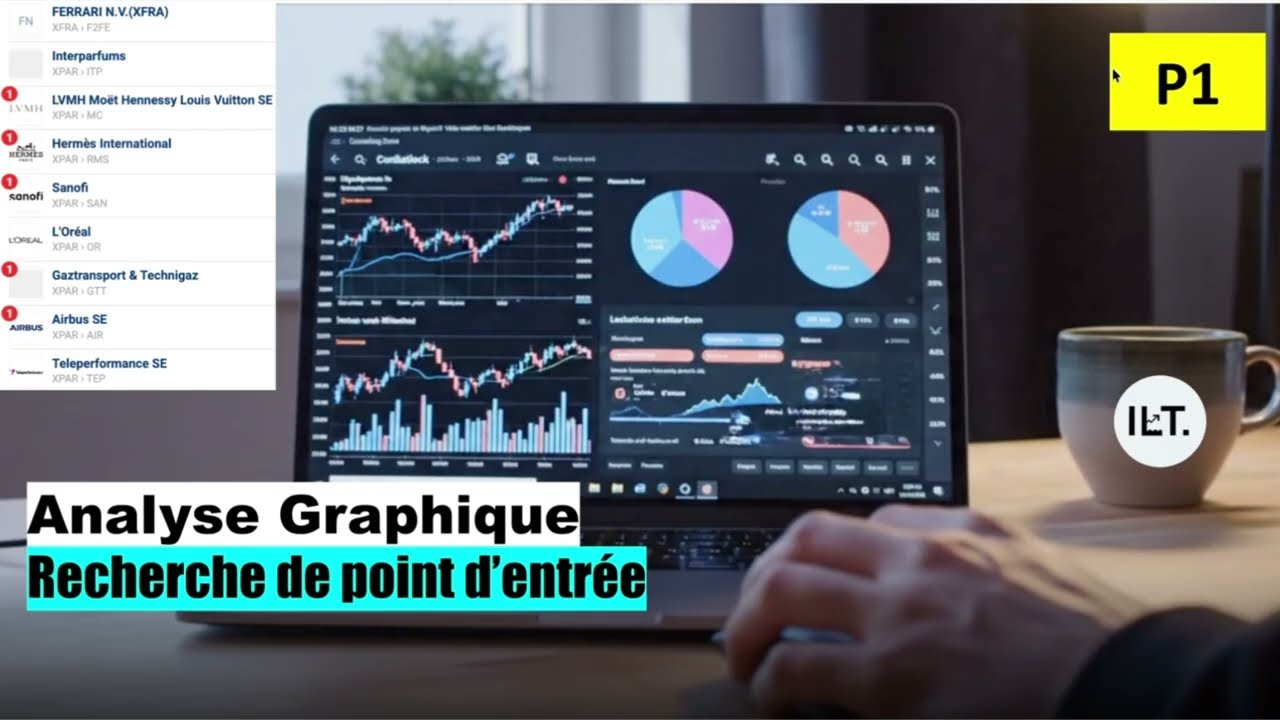 Analyse Graphique FERRARI INTERPARFUMS LVMH HERMES SANOFI LOREAL GTT AIRBUS TELEPERFORMANCE