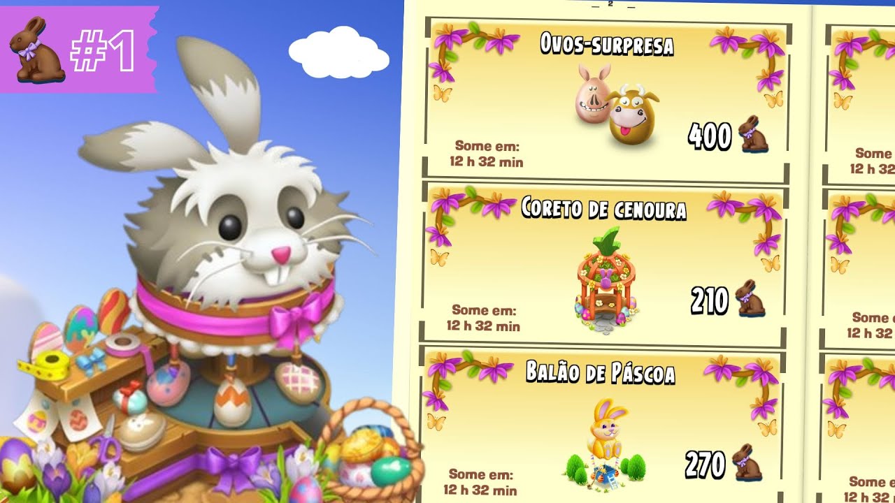 Troquei COLEHOS DE CHOCOLATE por recompensas! Parte 1 | HAY DAY todo dia