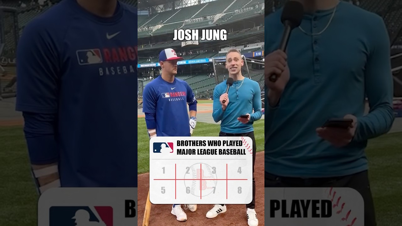 HOW MANY BROTHERS PLAY IN MLB? #baseball #mlb #trivia #baseballtrivia