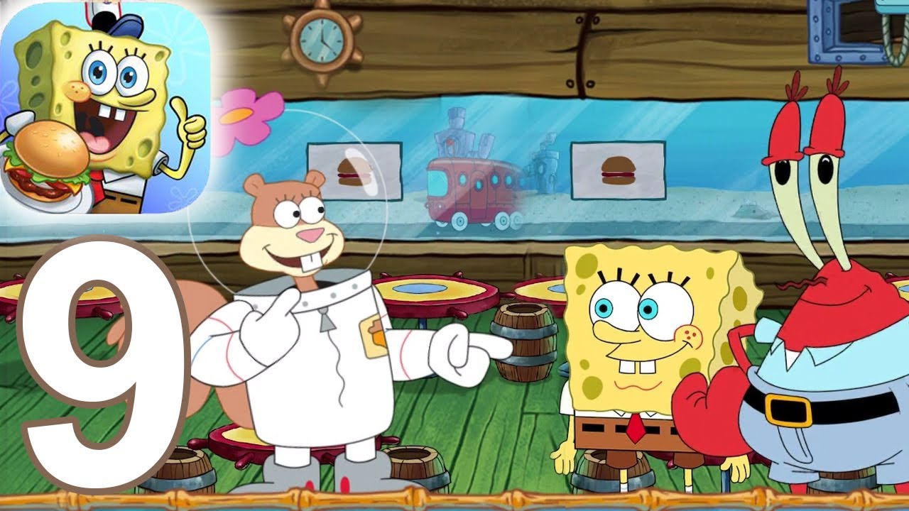 SpongeBob: Krusty Cook-Off - Gameplay Video Part 9 (iOS Android)