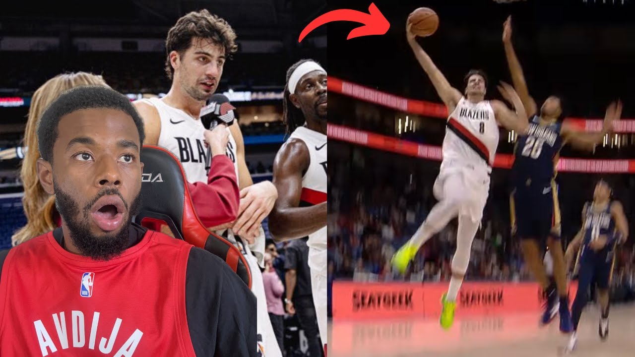 DENI AVDIJA Drops 32 POINTS vs Pelicans! Trail Blazers New Star! Reaction + Analysis