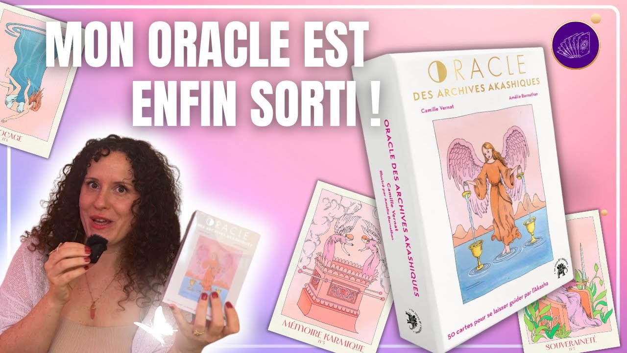 Mon Oracle des Archives Akashiques : Découverte Complète (50 Cartes Illustrées)