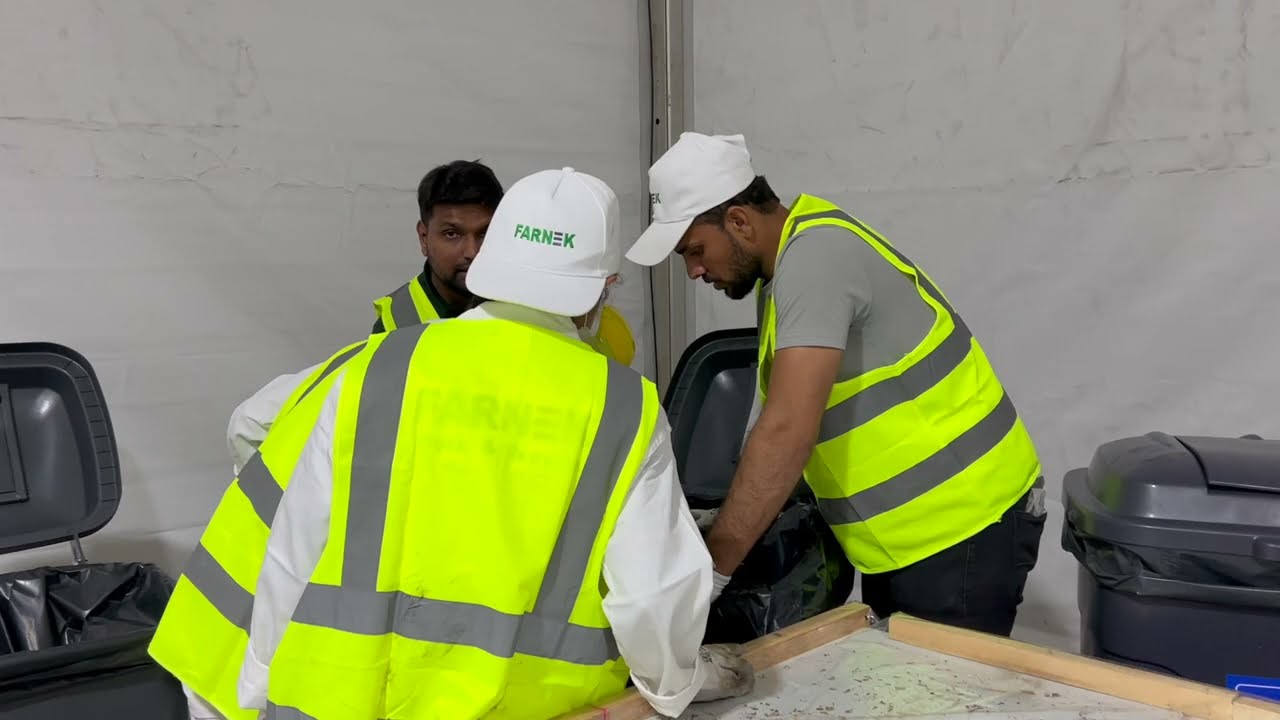 Waste Management Service | Cold Play Abu Dhabi 2025 | Farnek Sustainability