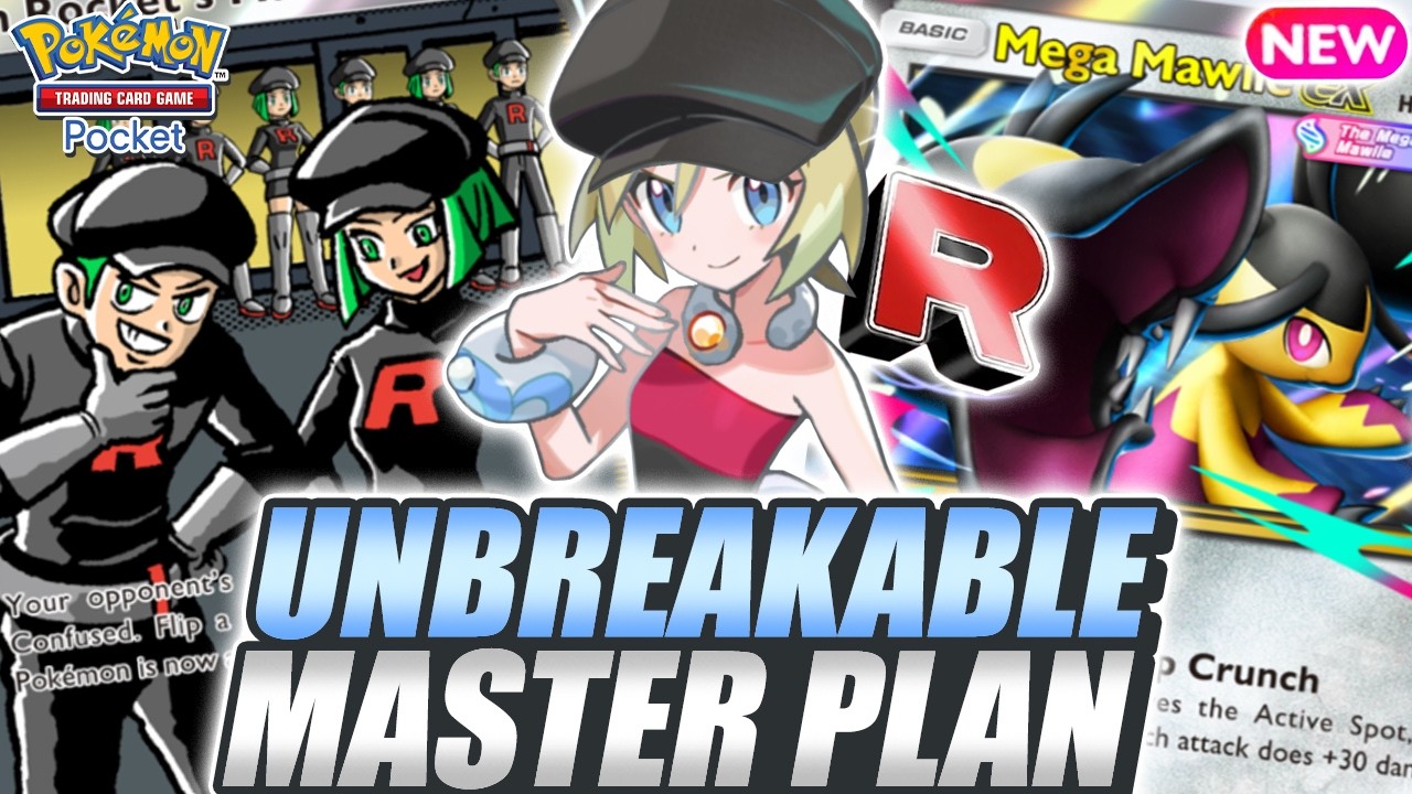 SOLO EVERYONE ! Team Rocket's MEGA MAWILE is Unstoppable ! - Pokemon TCG Pocket