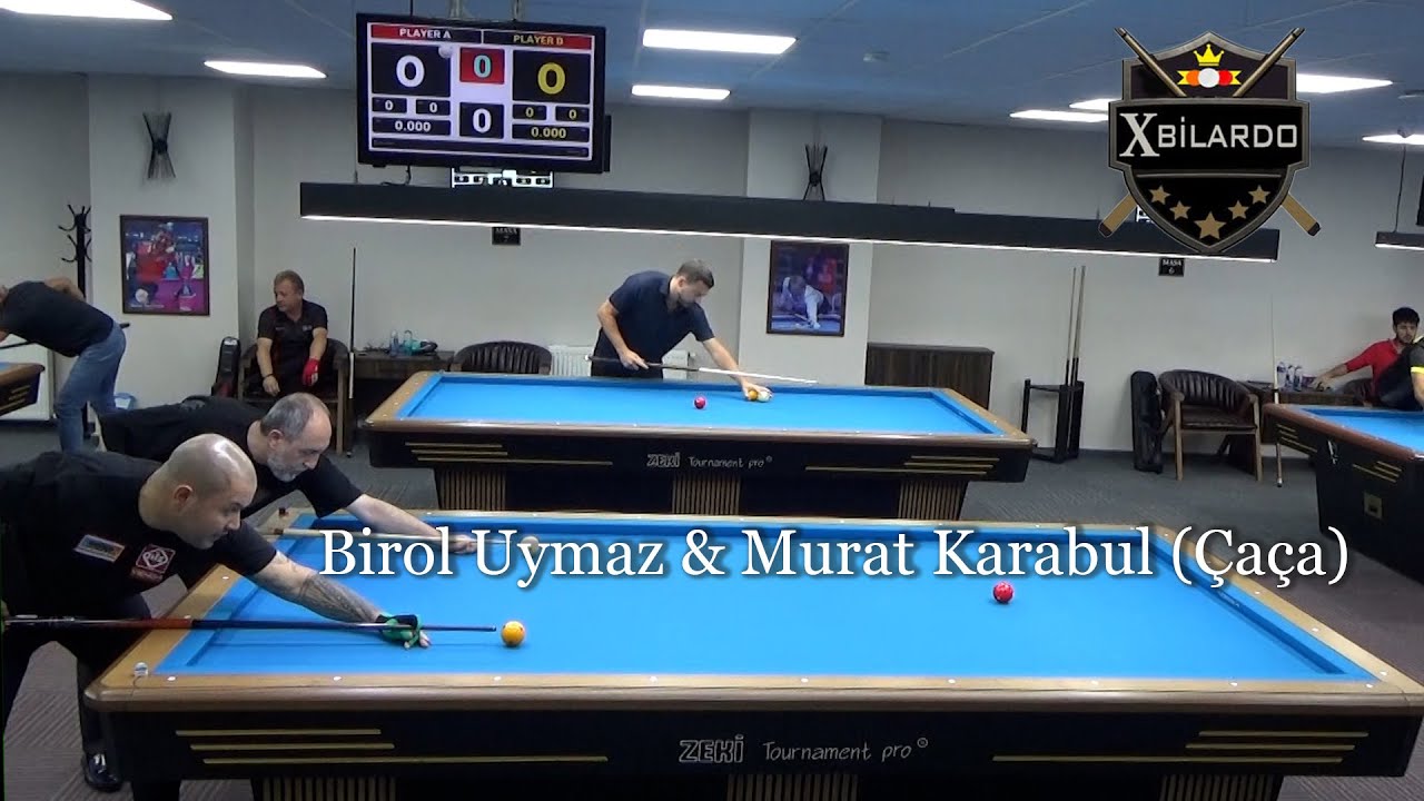 Birol Uymaz & Murat Karabul (Çaça) (X Bilardo Turnuvası Son 32 Gruplar)
