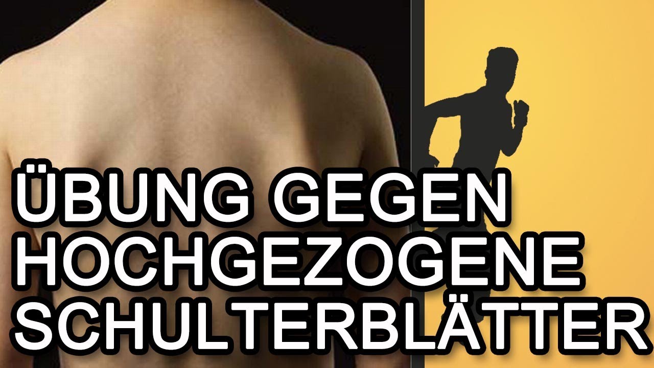 Hochgezogene Schulter - Erklärung und Übungen