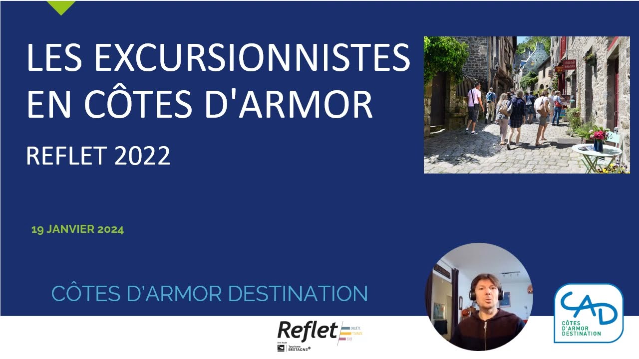 Les excursionnistes en Côtes d’Armor - Observatoire du Tourisme