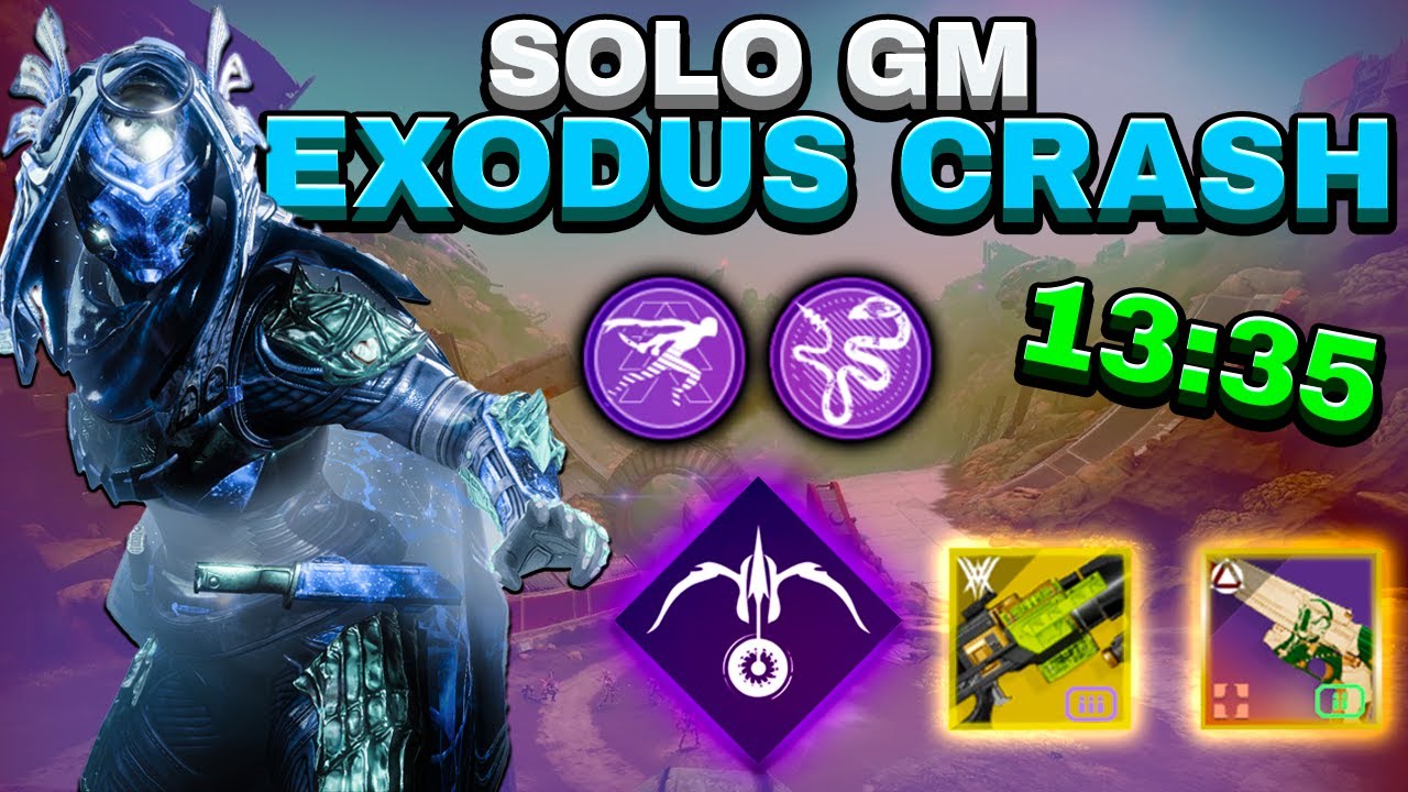 Solo Grandmaster: Exodus Crash - Hunter (Platinum)