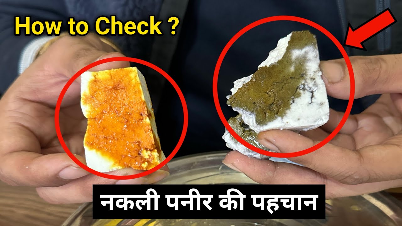 असली और नकली पनीर ऐसे पहचाने | Iodine Tincture Paneer Test | How to check Nakli Paneer at Home