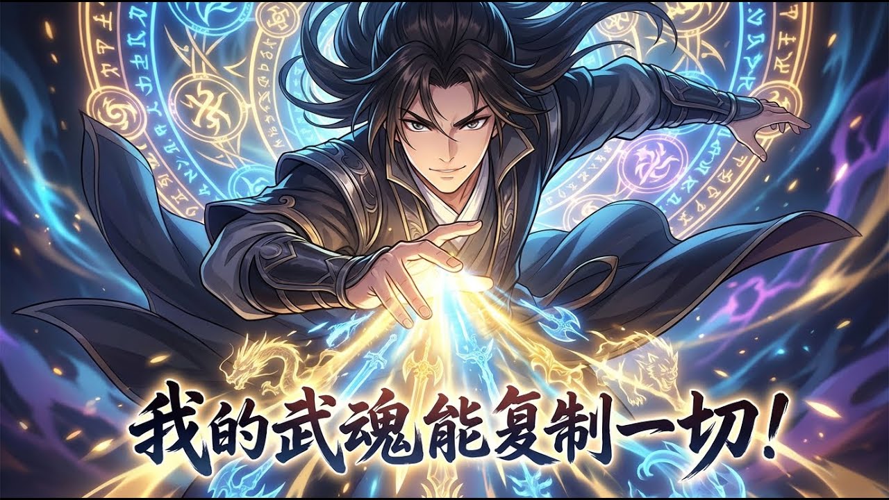 【完結爽漫】萬古八荒 持劍為尊。得到力量的他發誓再也不會屈服於命運，於是就帶著自己的老婆私奔了......《我的武魂能複製一切！ 》第1~23集 #熱血