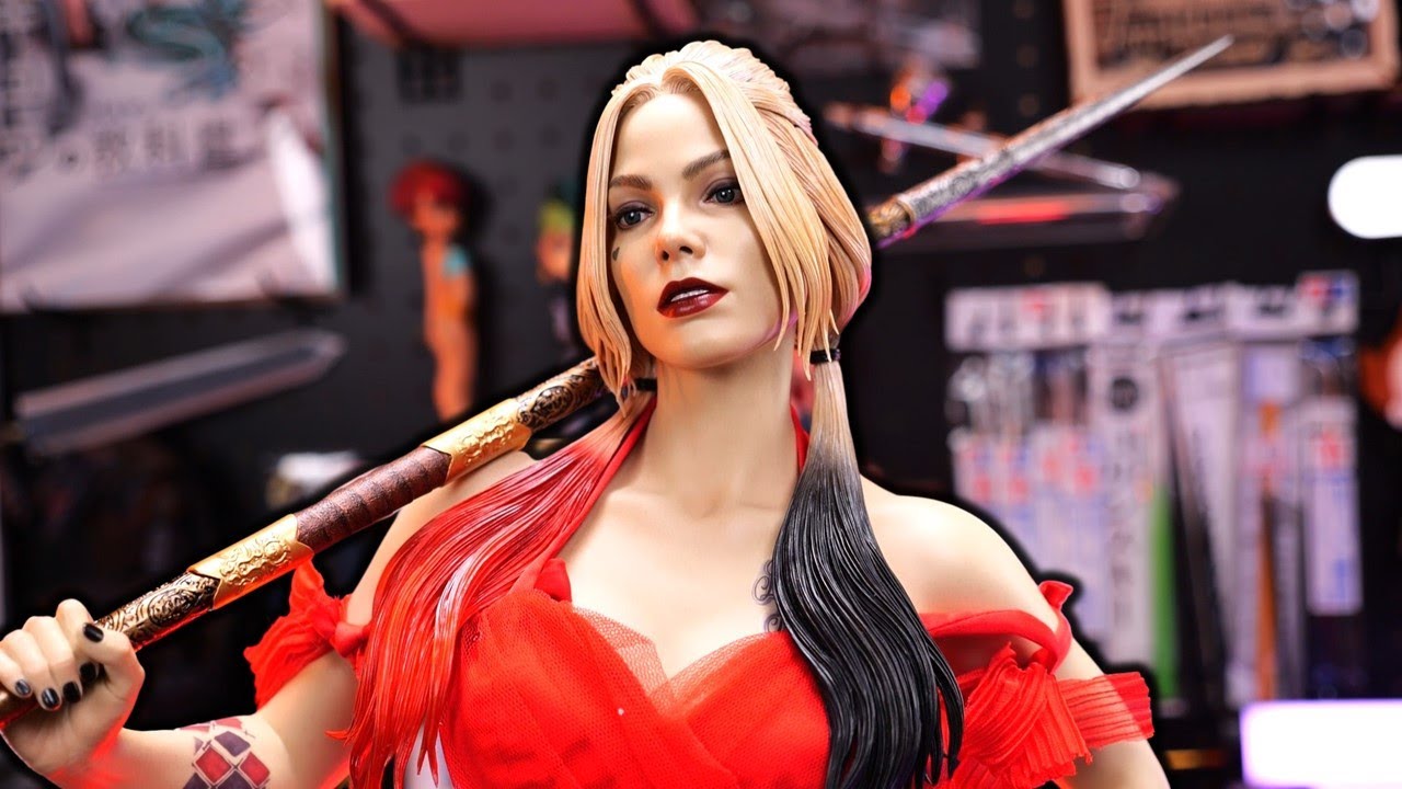 Гигантская фигура HARLEY стоимостью 170 000 иен слишком реальна и страшна. [Отряд самоубийц]