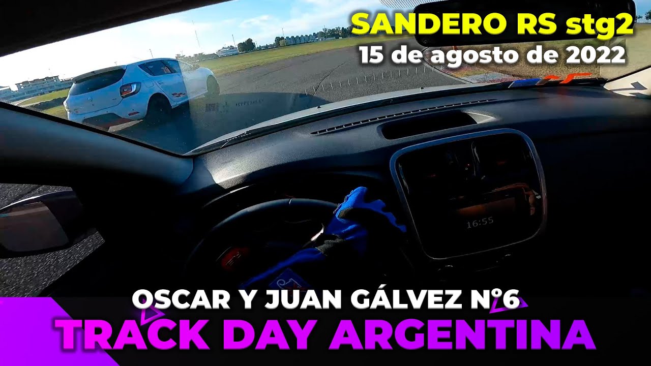 Track Day Argentina - Autódromo de Buenos Aires, Sandero RS Stg2 - 15 de agosto 2022