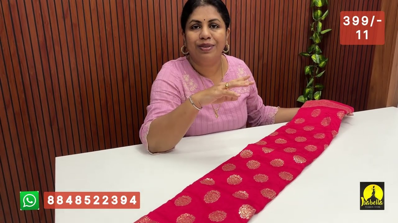 Offer Sale ( Kashmiri and Vichitra silk )Dnt miss this video 