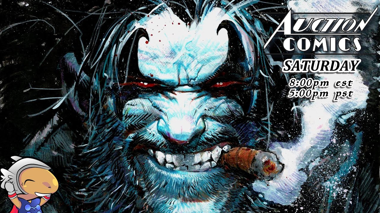 AUCTION COMICS SATURDAY // January 24th, 2026 // 8pm (est) // Comic Book Auction
