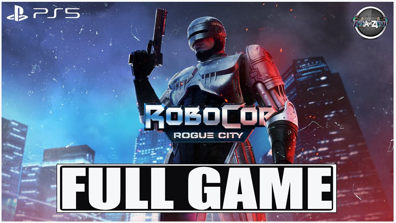 RoboCop Rogue City FULL GAME Walkthrough Gameplay PS5 (No Commentary)