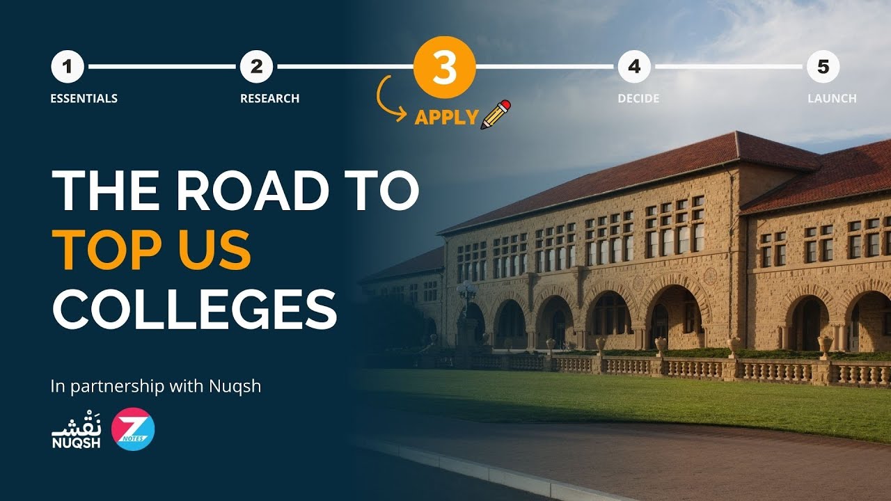 The Road to Top US Colleges | Uni Guide | ZNotes x Nuqsh