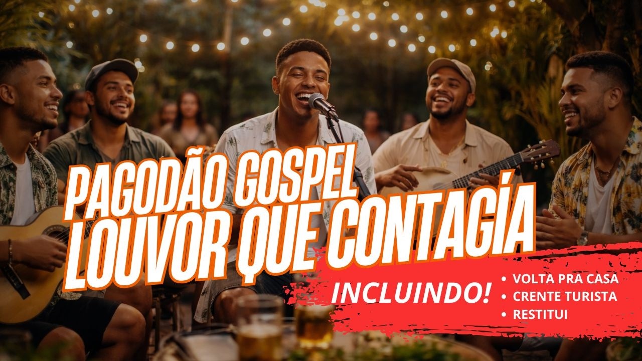 PAGOD&Atilde;O GOSPEL AO VIVO 🙌 ESPECIAL DA SEMANA (LOUVOR QUE CONTAGIA)