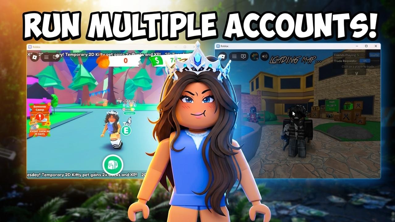 Как запустить несколько аккаунтов Roblox одновременно (2026) | Руководство по Roblox Account Manager
