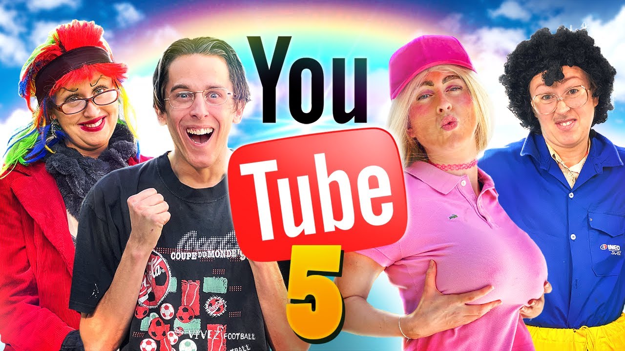 SI NOS PERSONNAGES ÉTAIENT YOUTUBEURS 5
