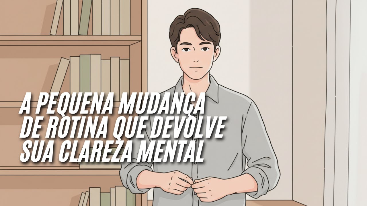 A pequena mudança de rotina que devolve sua clareza mental