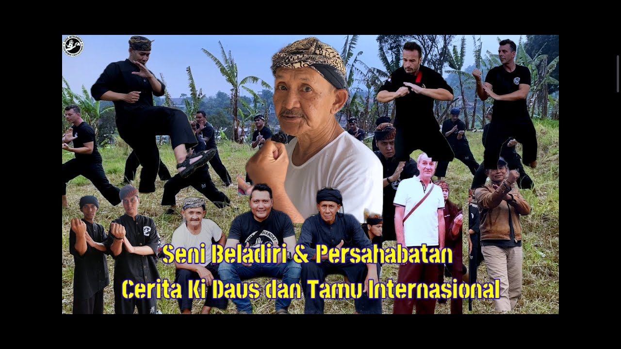 KI DAUS DAN PERGURUAN SILAT SERA JATIHANDAP,MENYAMBUT TAMU INTERNASIONAL