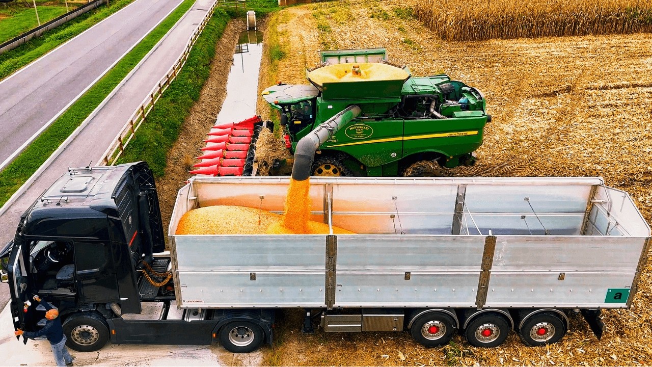 УРОЖАЙ КУКУРУЗЫ 2024 JOHN DEERE S790i