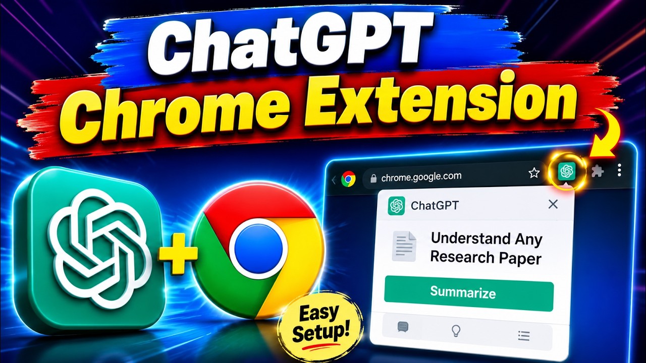 How to Add ChatGPT Extension to Google Chrome | Easy Setup Guide for Beginners