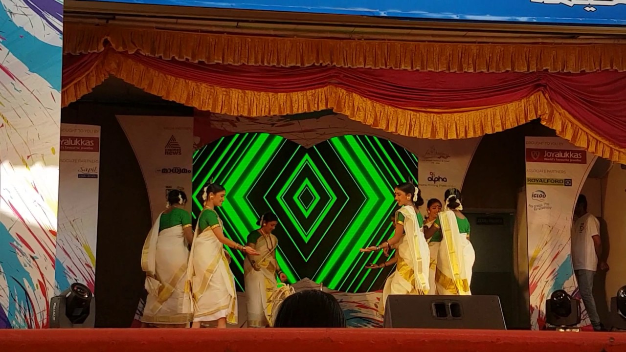 NE Thiruvathira @ Indian School RAK - Second Place
