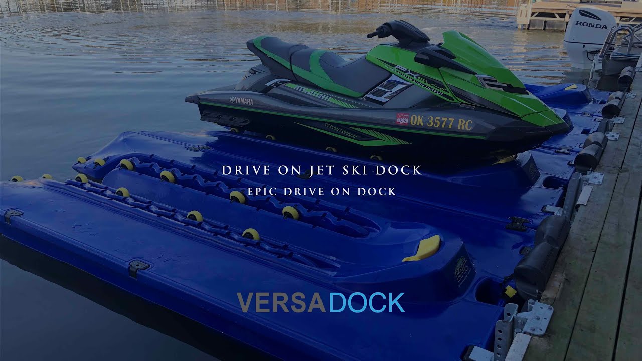 Drive on Jet Ski Dock - VersaDock Epic Drive on Dock | Berthon Group