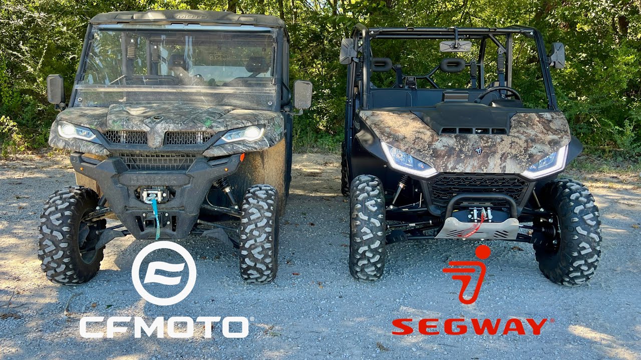 Сравнение экипажей CFMOTO UFORCE 1000 и Segway UT10
