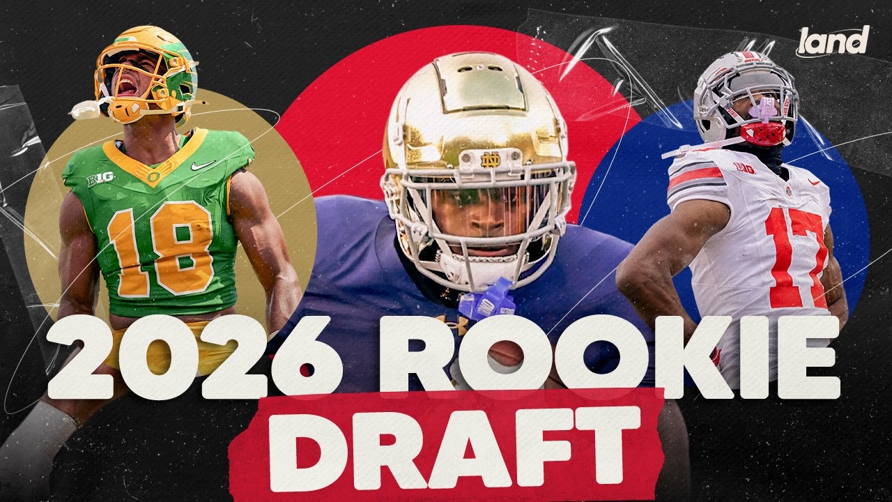 NEW 2026 Dynasty Rookie Mock Draft (w/Landing Spots)