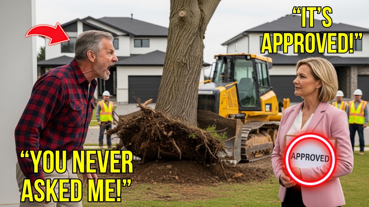 I Woke Up to Bulldozers in My Yard — HOA Said “It’s Approved”… They Never Asked Me