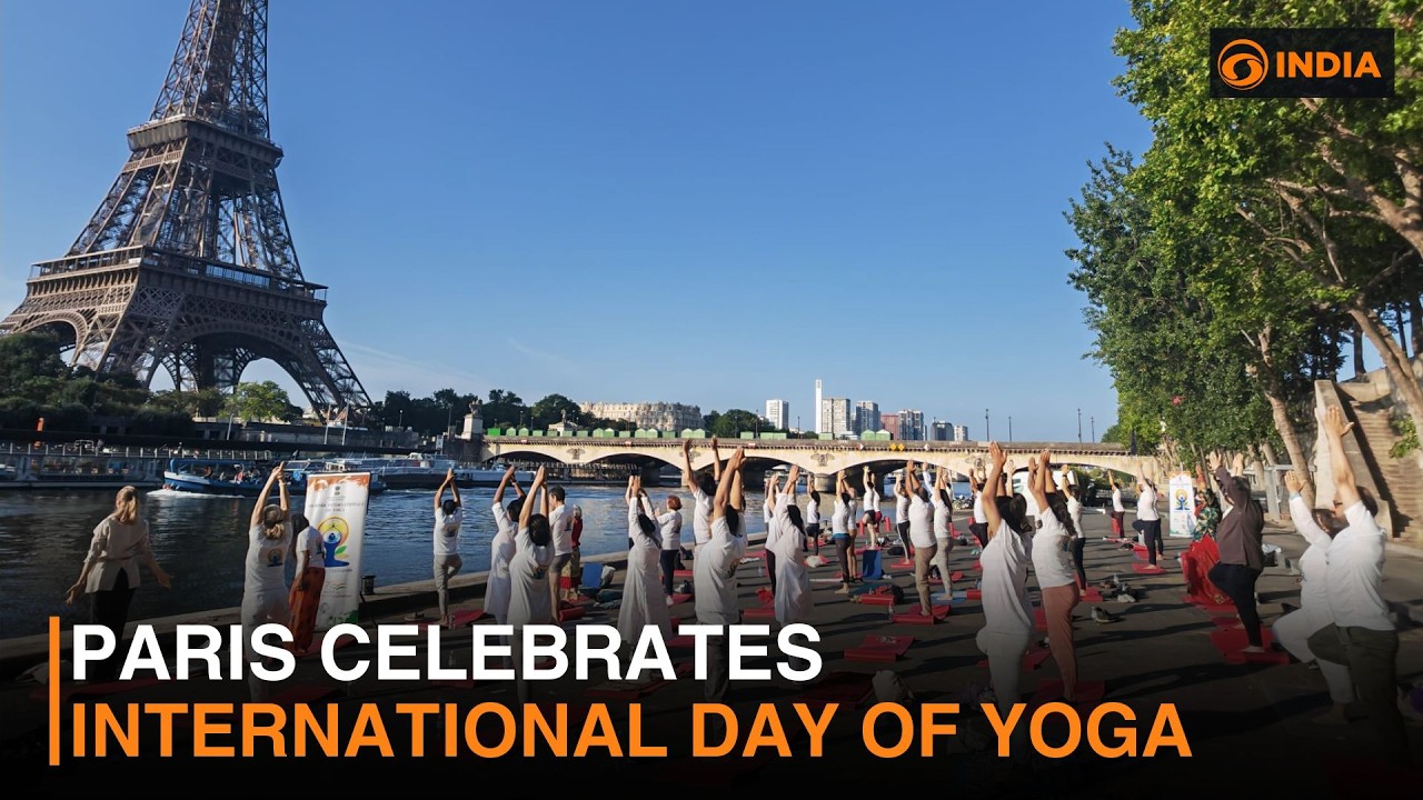 Paris celebrates International Day of Yoga