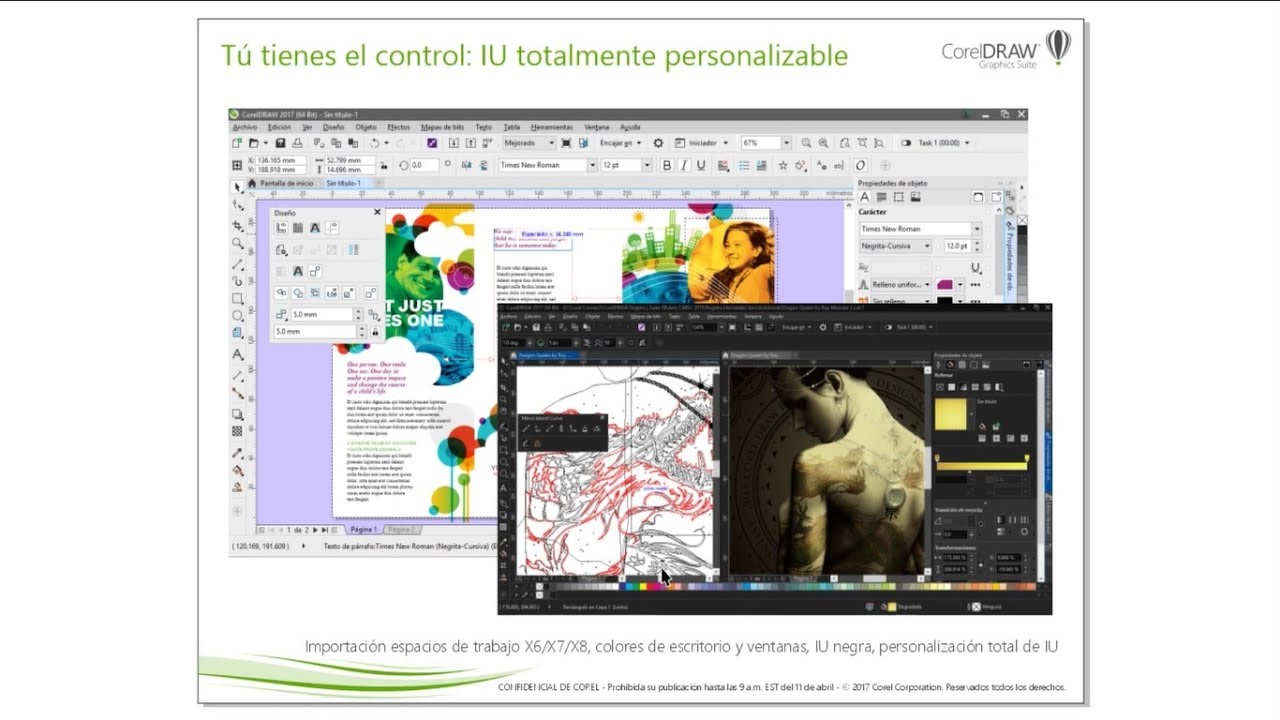 CorelDRAW Graphics Suite 2017 - Lanzamiento en Espa&ntilde;ol