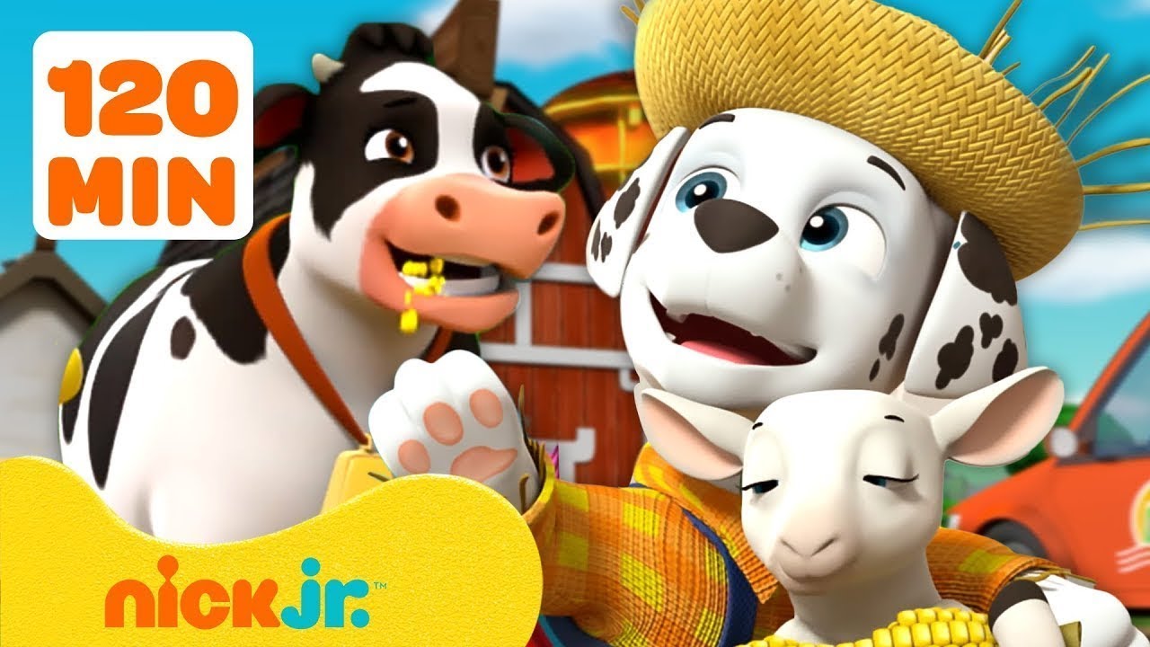 &iexcl;PAW Patrol salva la granja! #2 🐮 con Marshall | 120 minutos | Nick Jr. en Espa&ntilde;ol