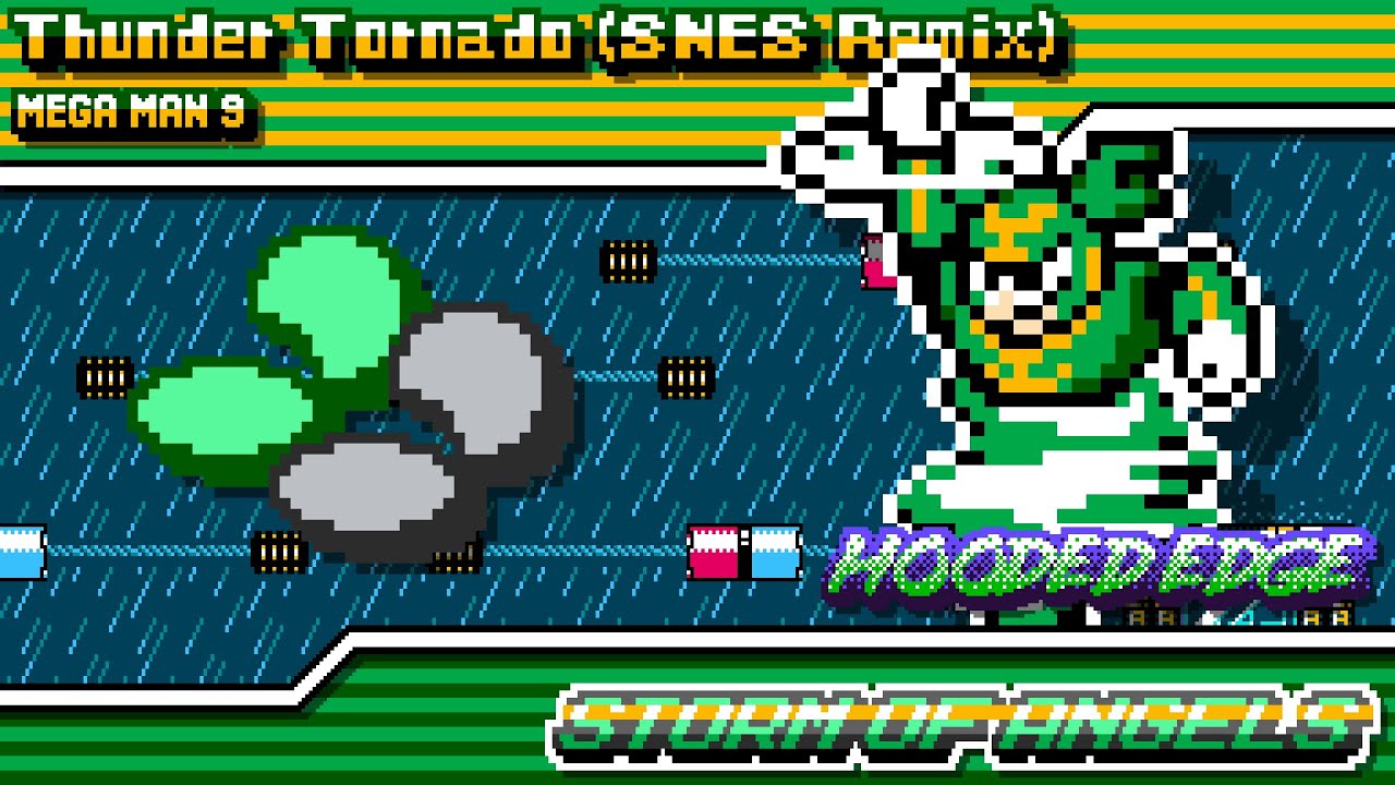 Mega Man 9 - 🌪️ Storm of Angels ~ Tornado Man's Stage 🌪️ (SNES Remix)